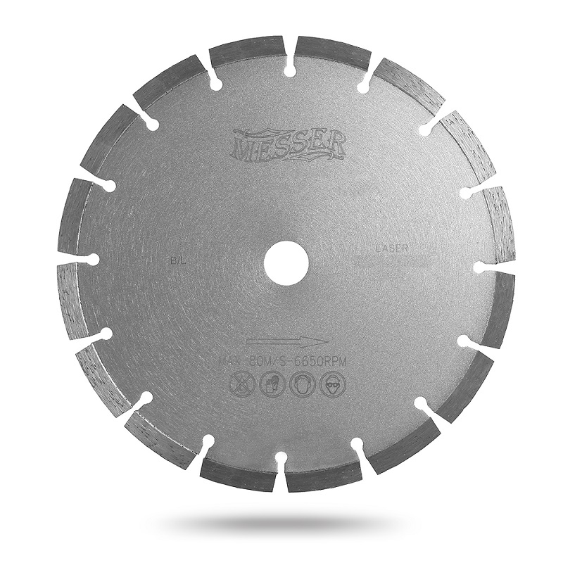 Диск алмазный Messer B/L SEGMENT 180х22,2