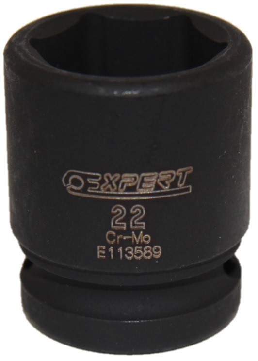 Головка ударная шестигранная 22 мм, 1/2" Expert